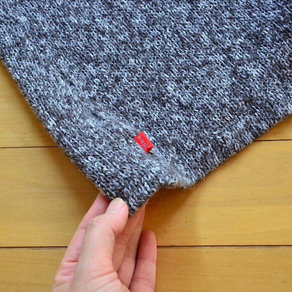 Josie Natori Mohair Blend Open Front Long Cardigan Size L - Picture 10 of 11